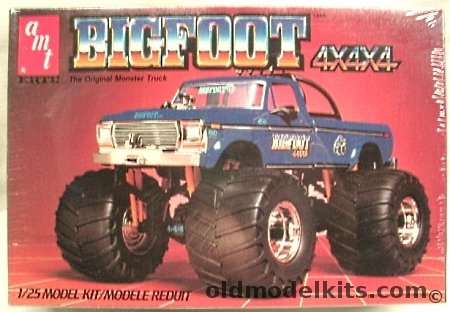 AMT 1/25 Ford Bigfoot 4x4x4 The Original Monster Truck, 6791 plastic model kit